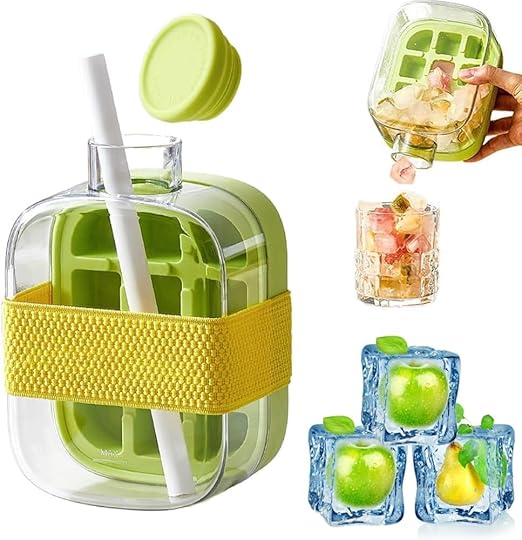 2 in 1 Ice Maker Ice Cube Bottle Size - 500ML