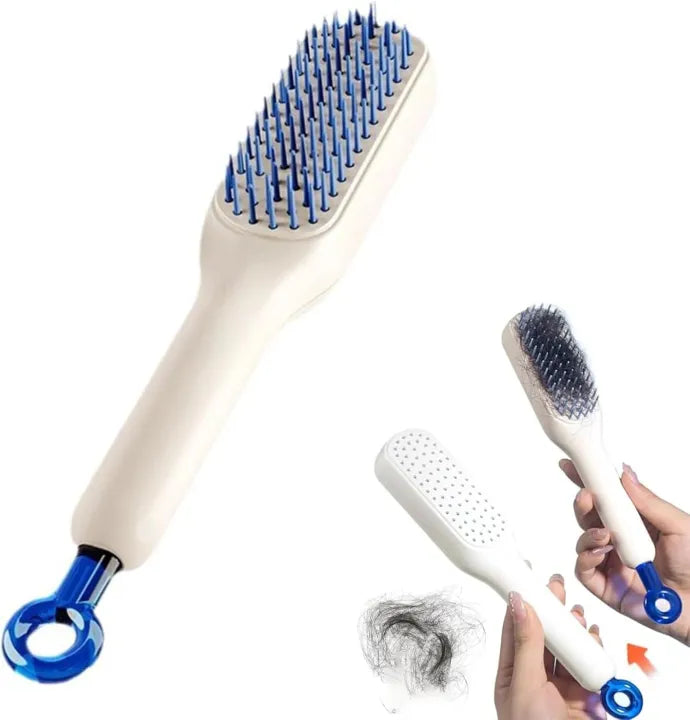 Self Cleaning Hair Comb