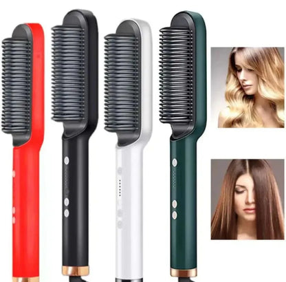 Electric Professional Hair Straightening Brush