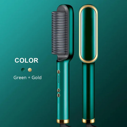 Electric Professional Hair Straightening Brush