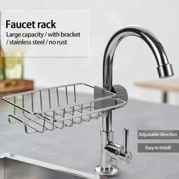 Stainless Steel Faucet Rack