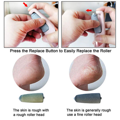 Rechargeable Electric Pedicure Callus Remover – Smooth Feet Care Tool