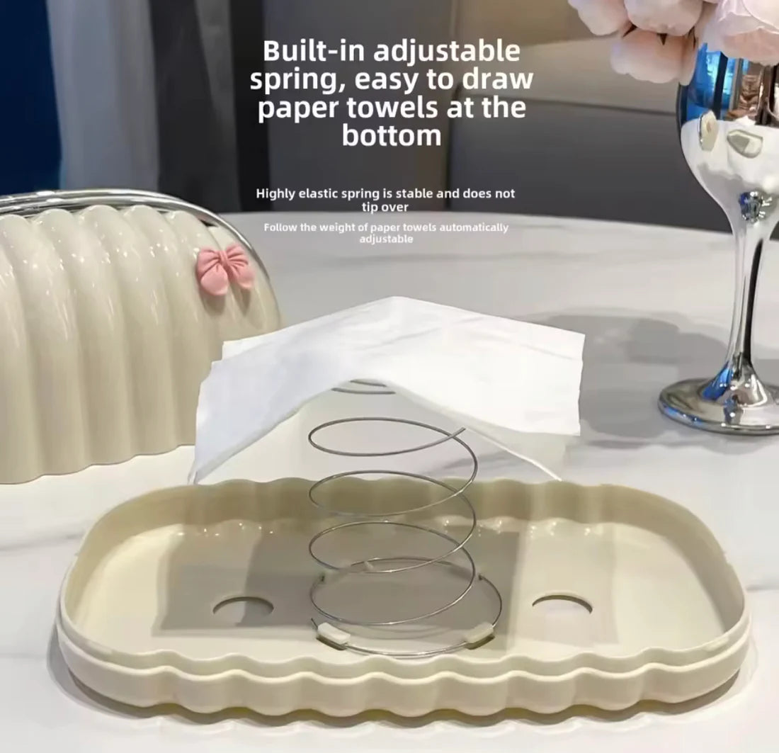 Creative Bow Tissue Box