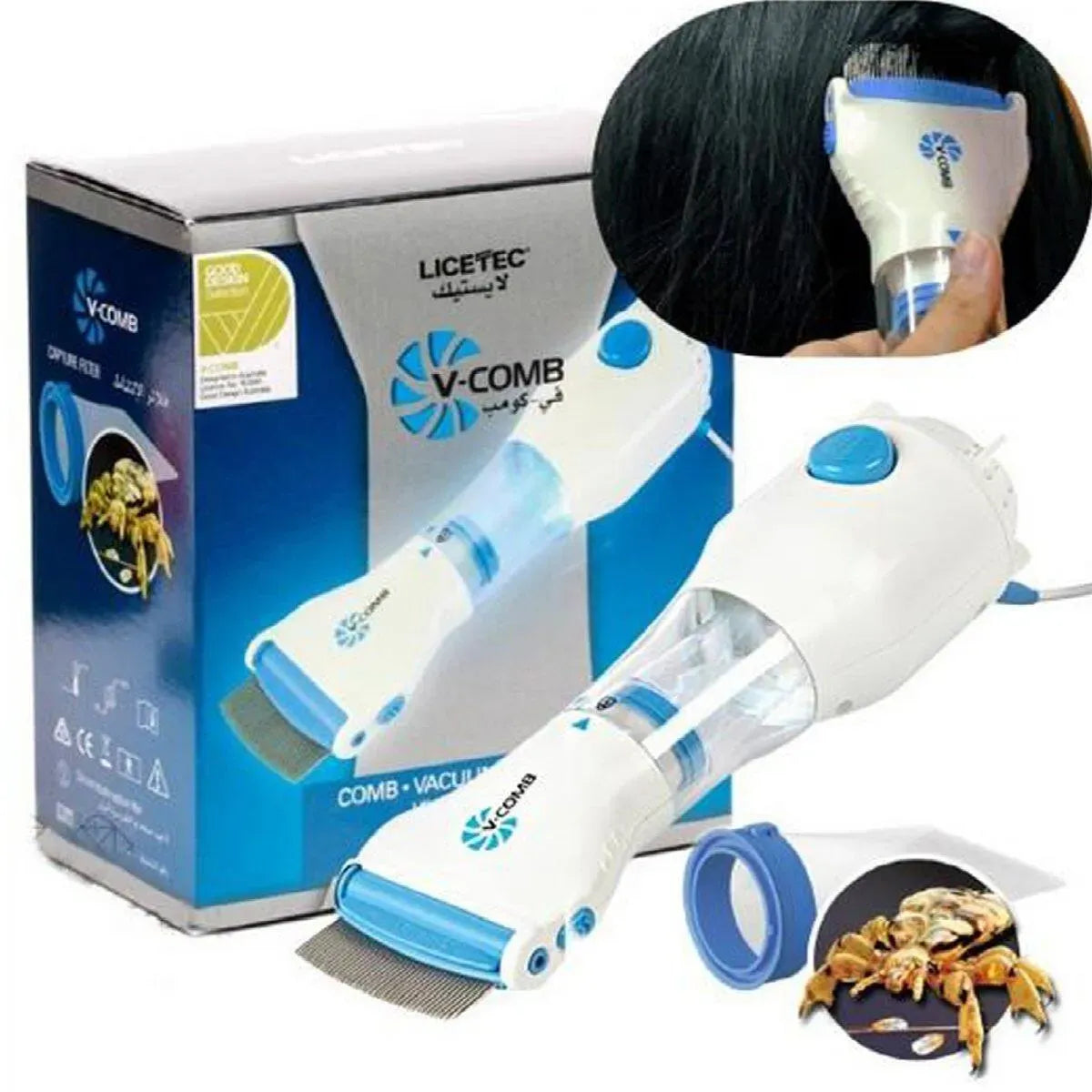 V Comb Anti Lice Machine