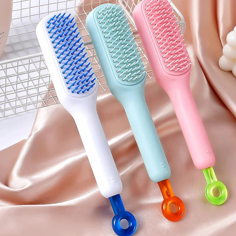 Self Cleaning Hair Comb