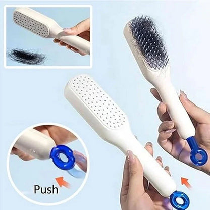 Self Cleaning Hair Comb