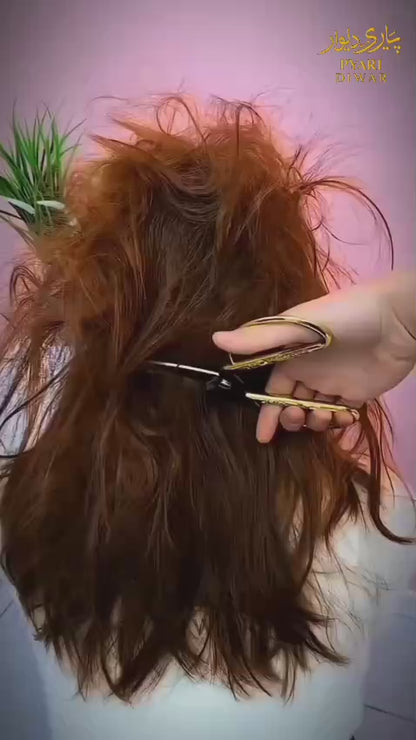 Electric Professional Hair Straightening Brush